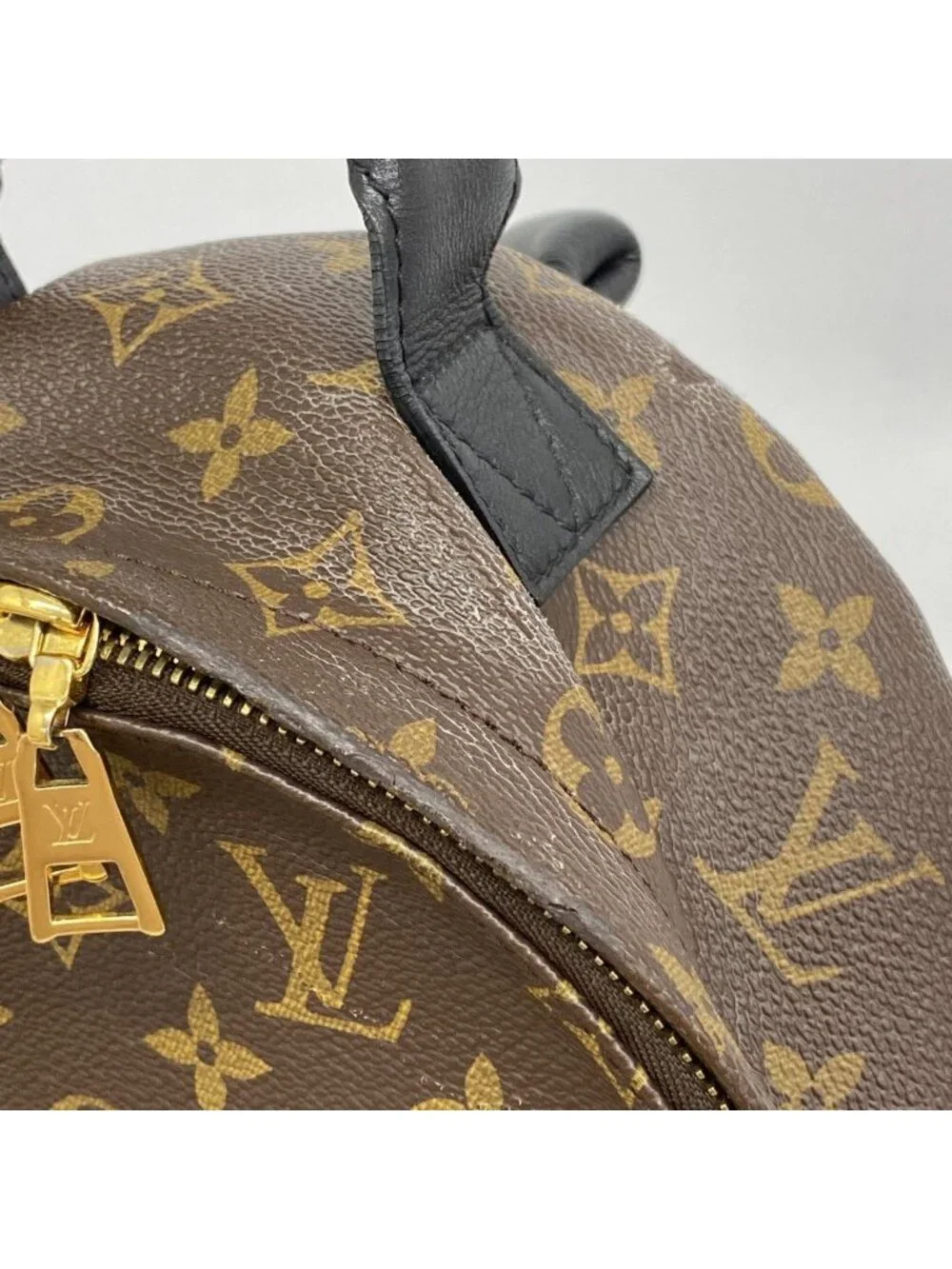 Louis Vuitton Backpack Monogram Reverse Palm Spring PM Brown - Picture 6 of 10